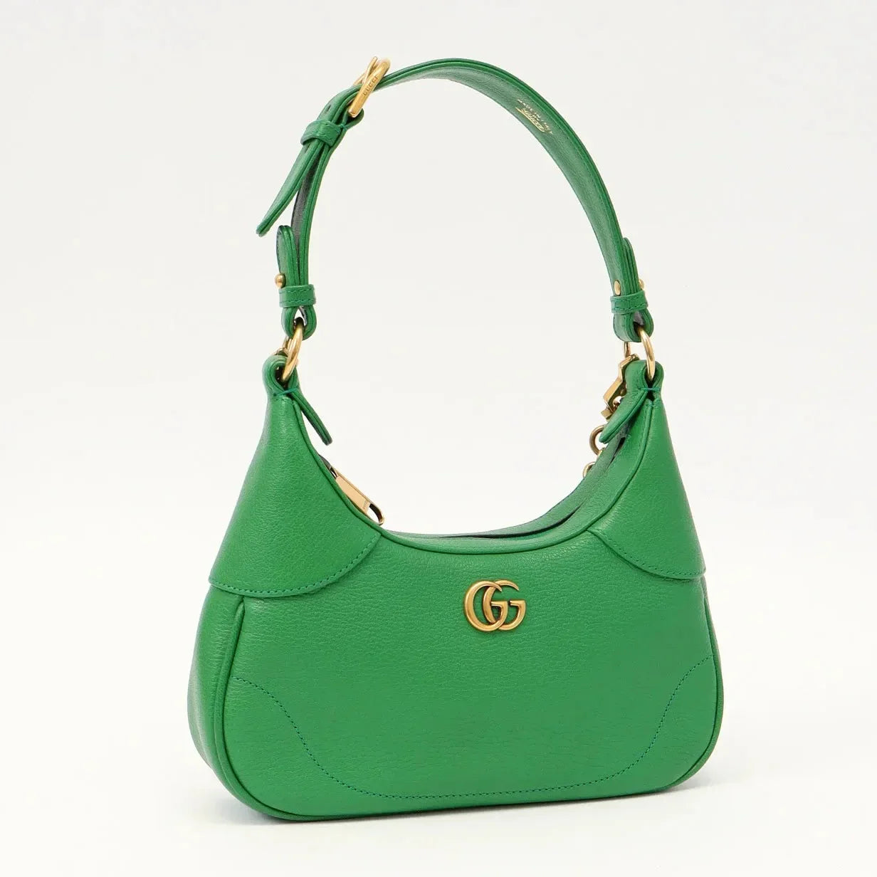 Gucci Aphrodite Small Leather Shoulder Bag – Green