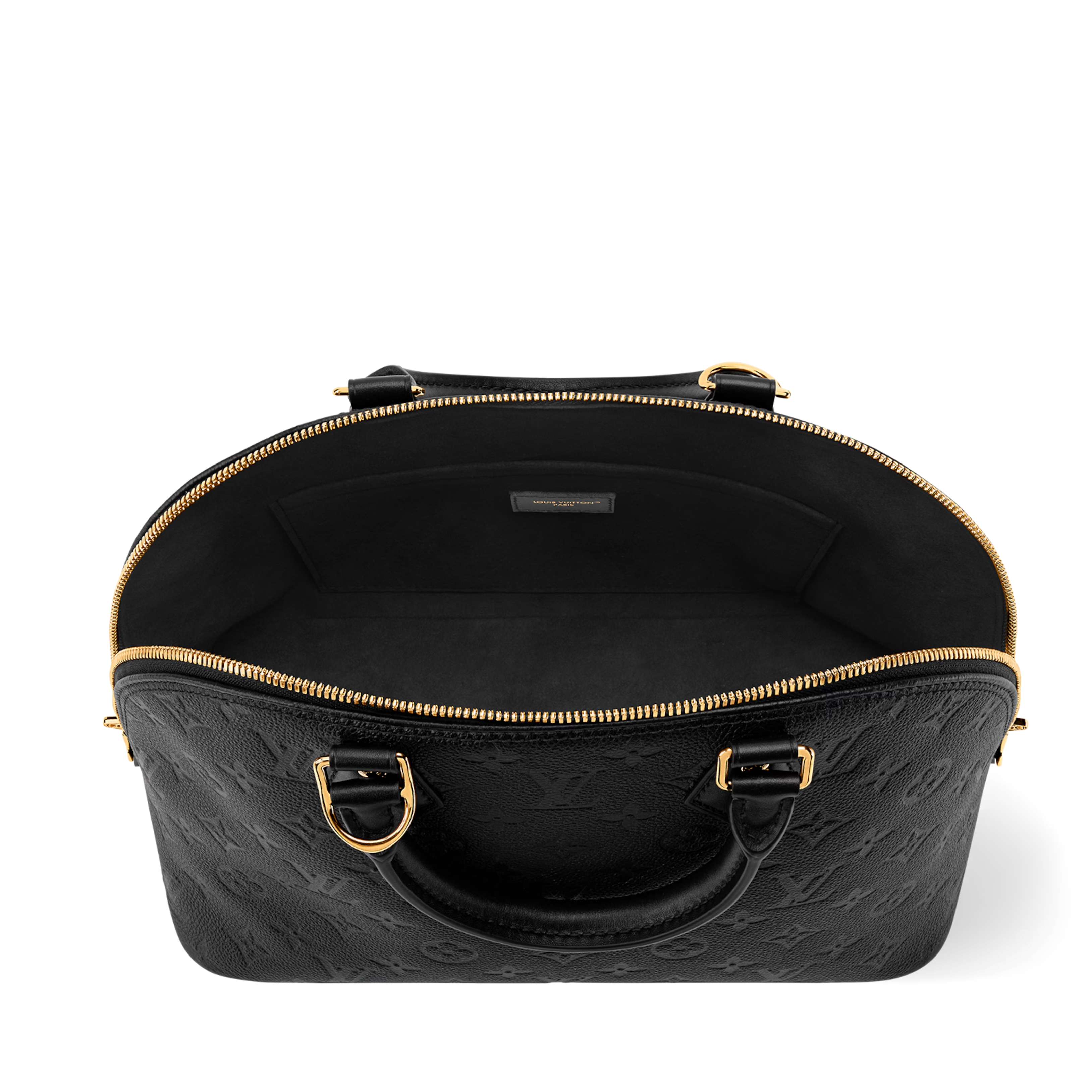 Louis Vuitton Monogram Empreinte Alma PM Handbag – Black