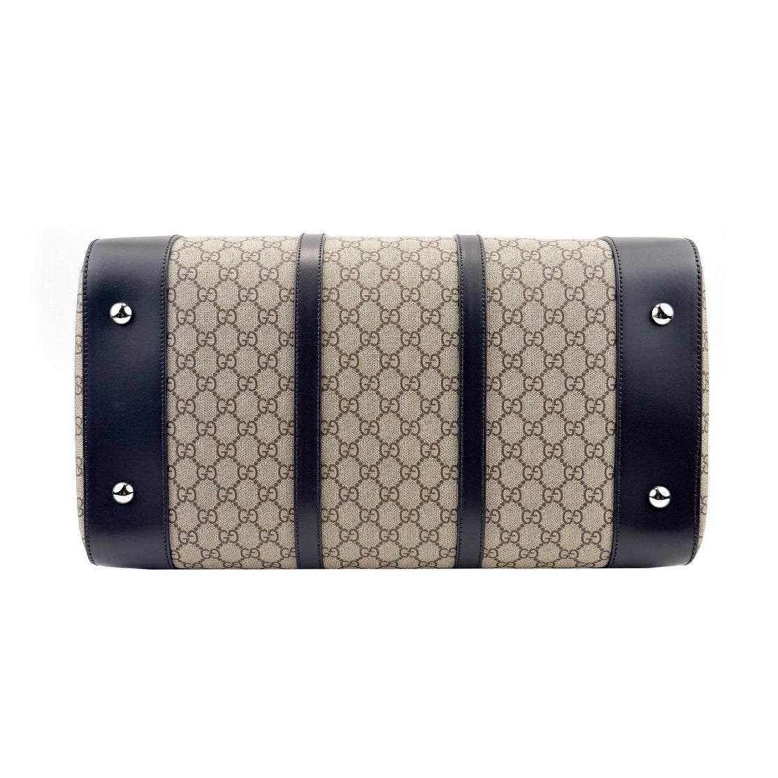 Gucci GG Supreme Canvas Medium Duffel Bag – Beige