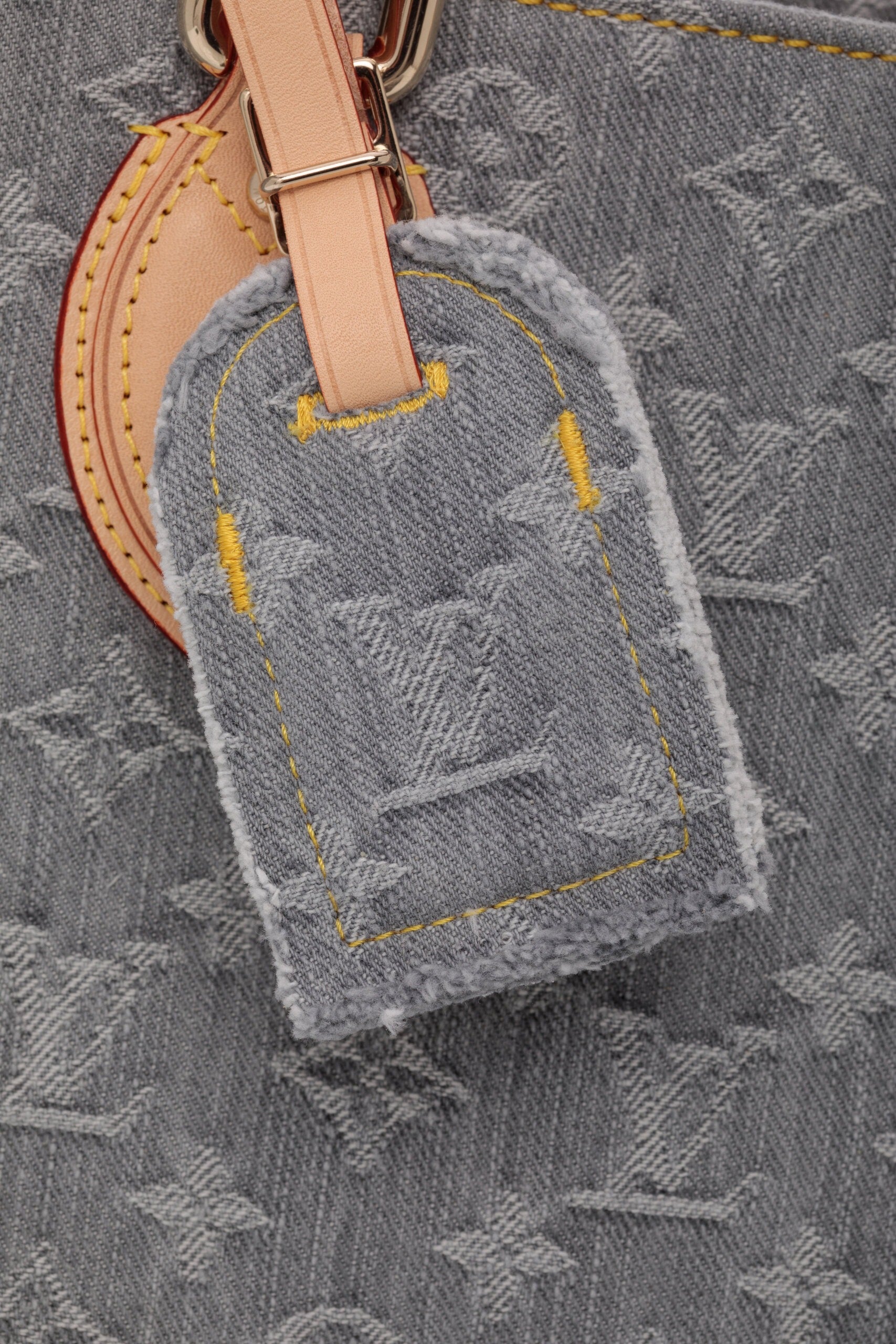 Louis Vuitton Monogram Denim OnTheGo MM Shoulder Bag – Trianon Grey