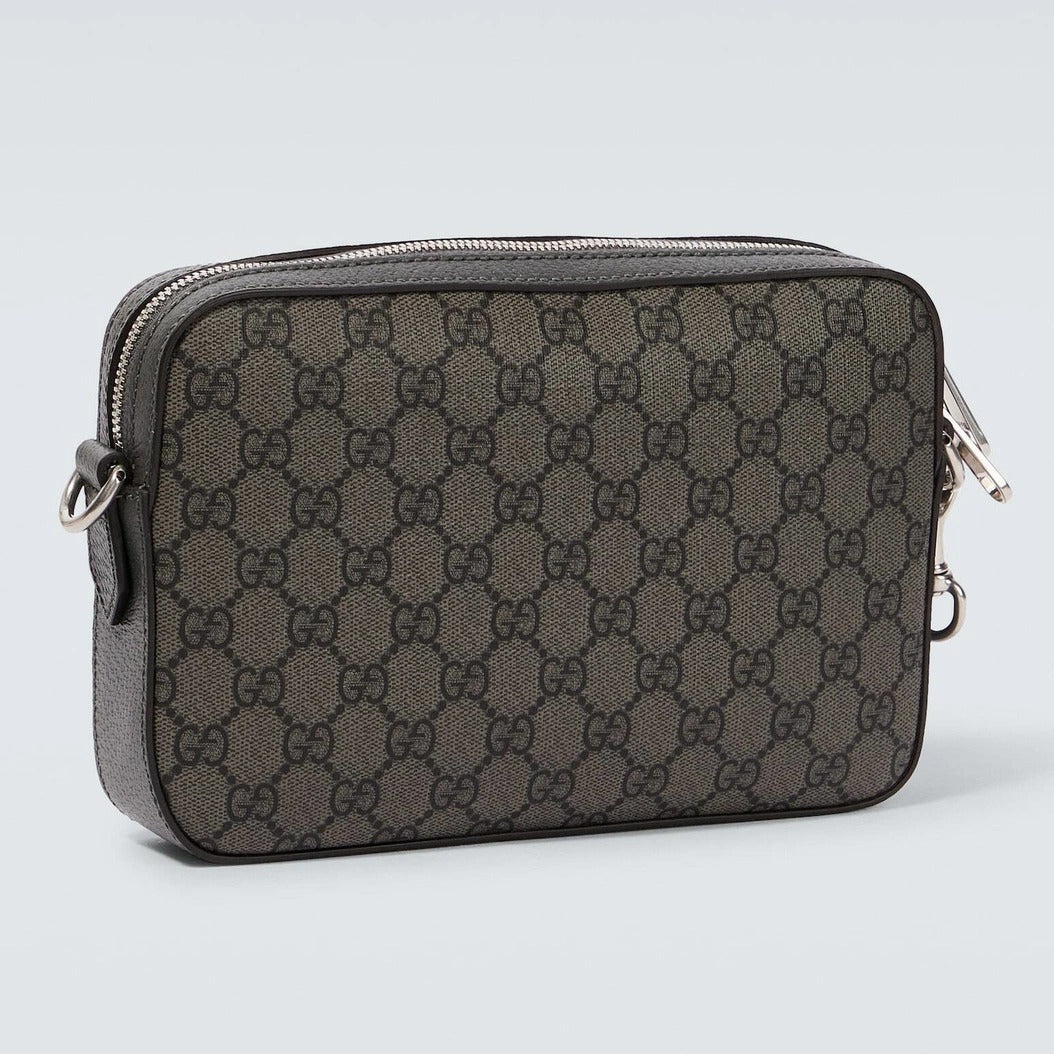 Gucci GG Supreme Canvas Ophidia Shoulder Bag – Grey