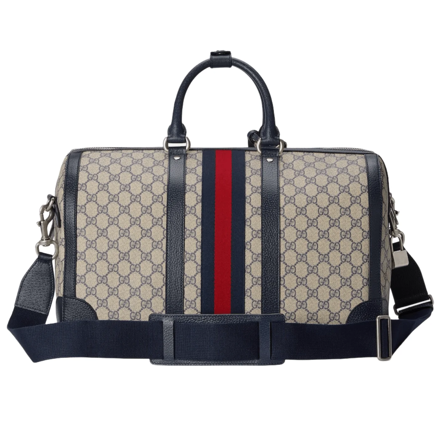 Gucci GG Supreme Canvas Small Savoy Duffle Bag – Beige