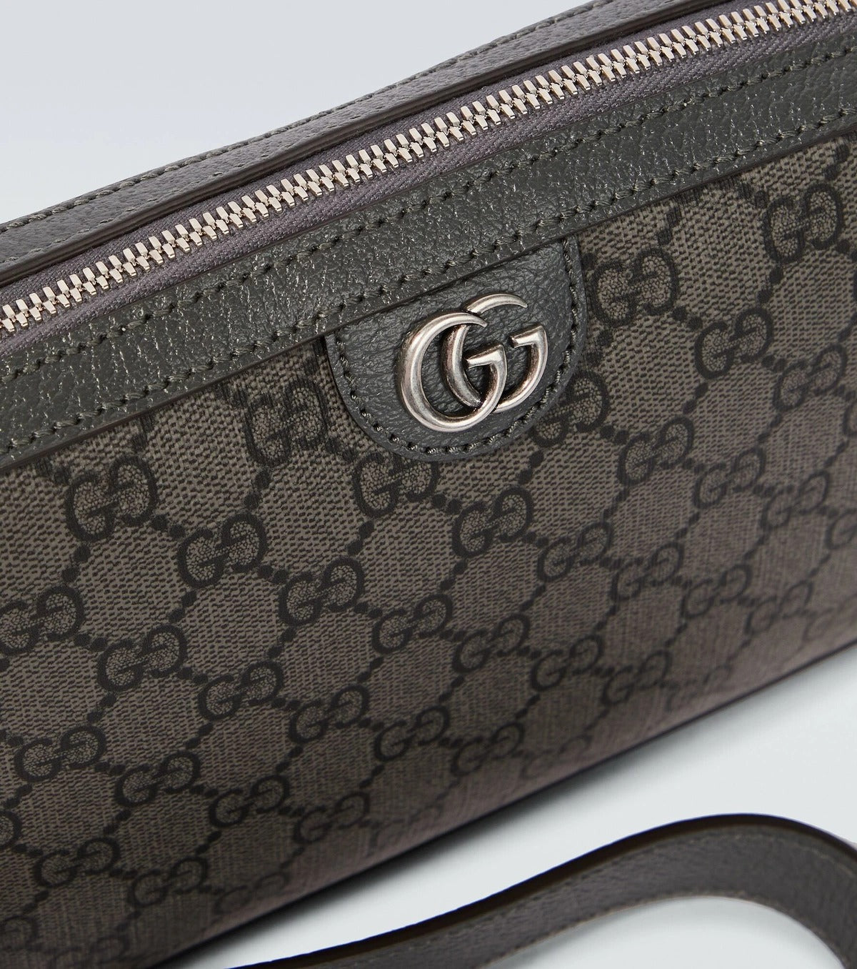 Gucci GG Supreme Canvas Ophidia Shoulder Bag – Grey