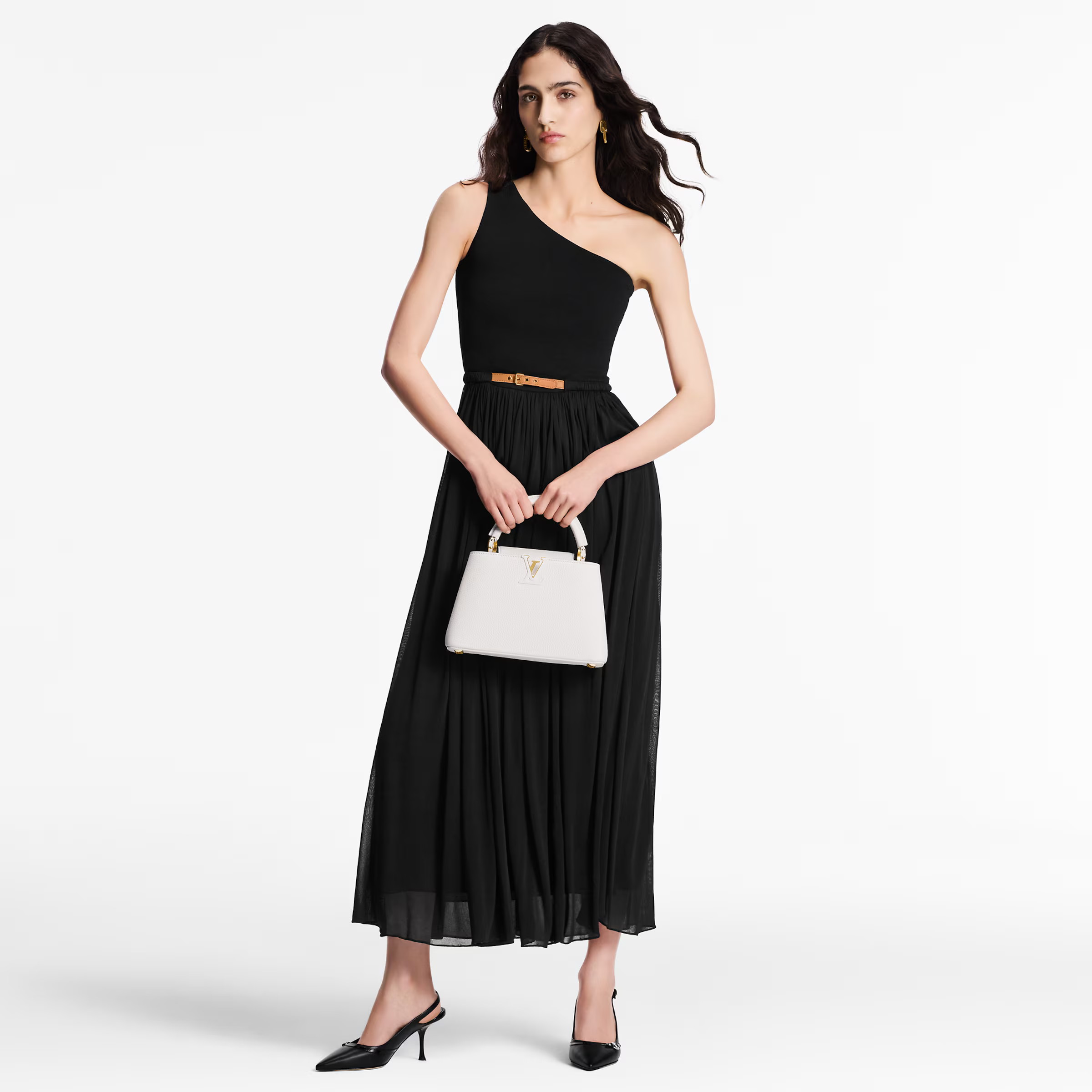 Louis Vuitton Capucines BB Handbag – Snow White