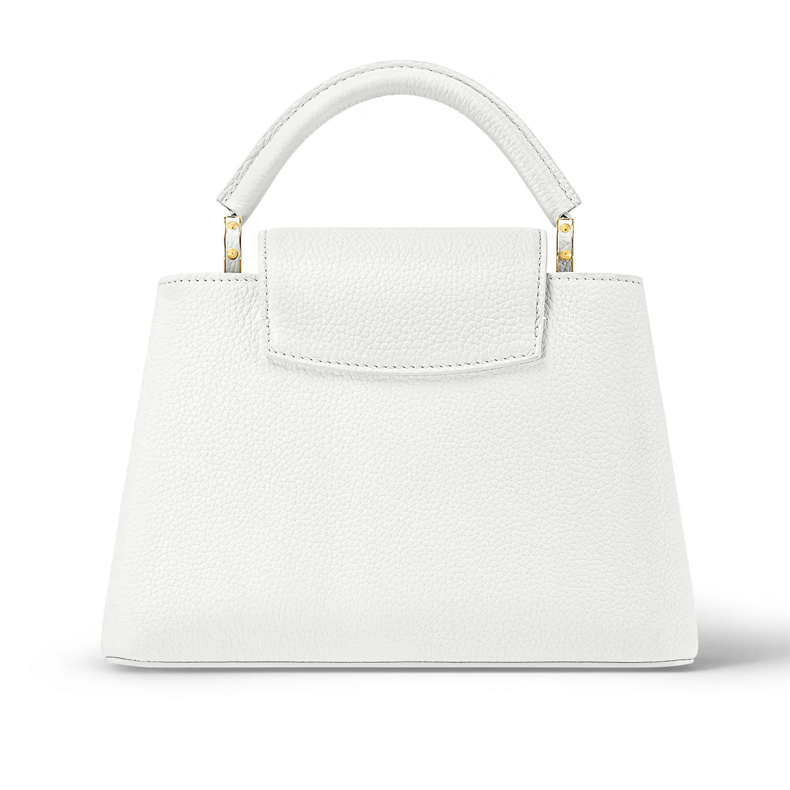 Louis Vuitton Capucines BB Taurillon Handbag – Snow White