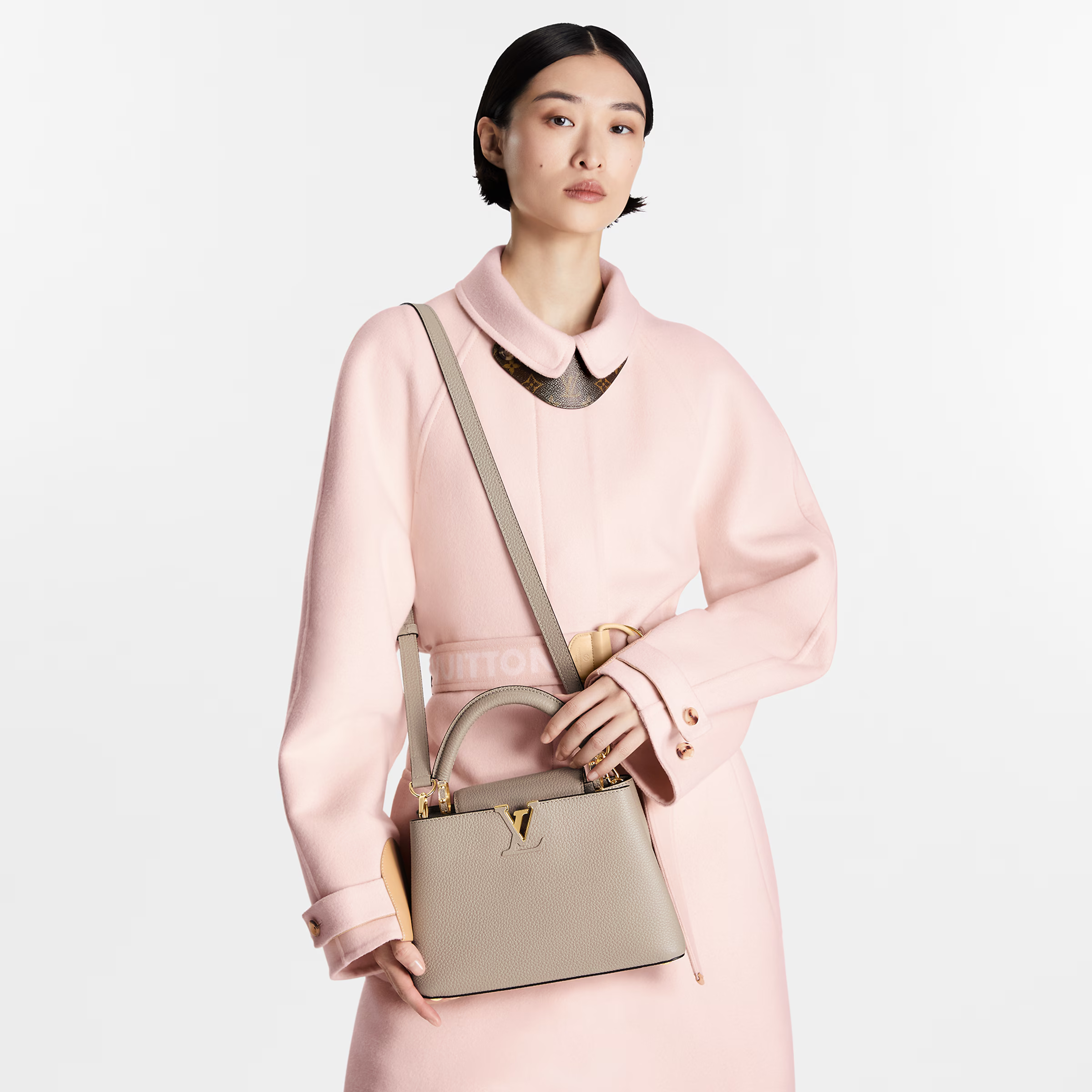 Louis Vuitton Capucines BB Handbag – Galet Gray