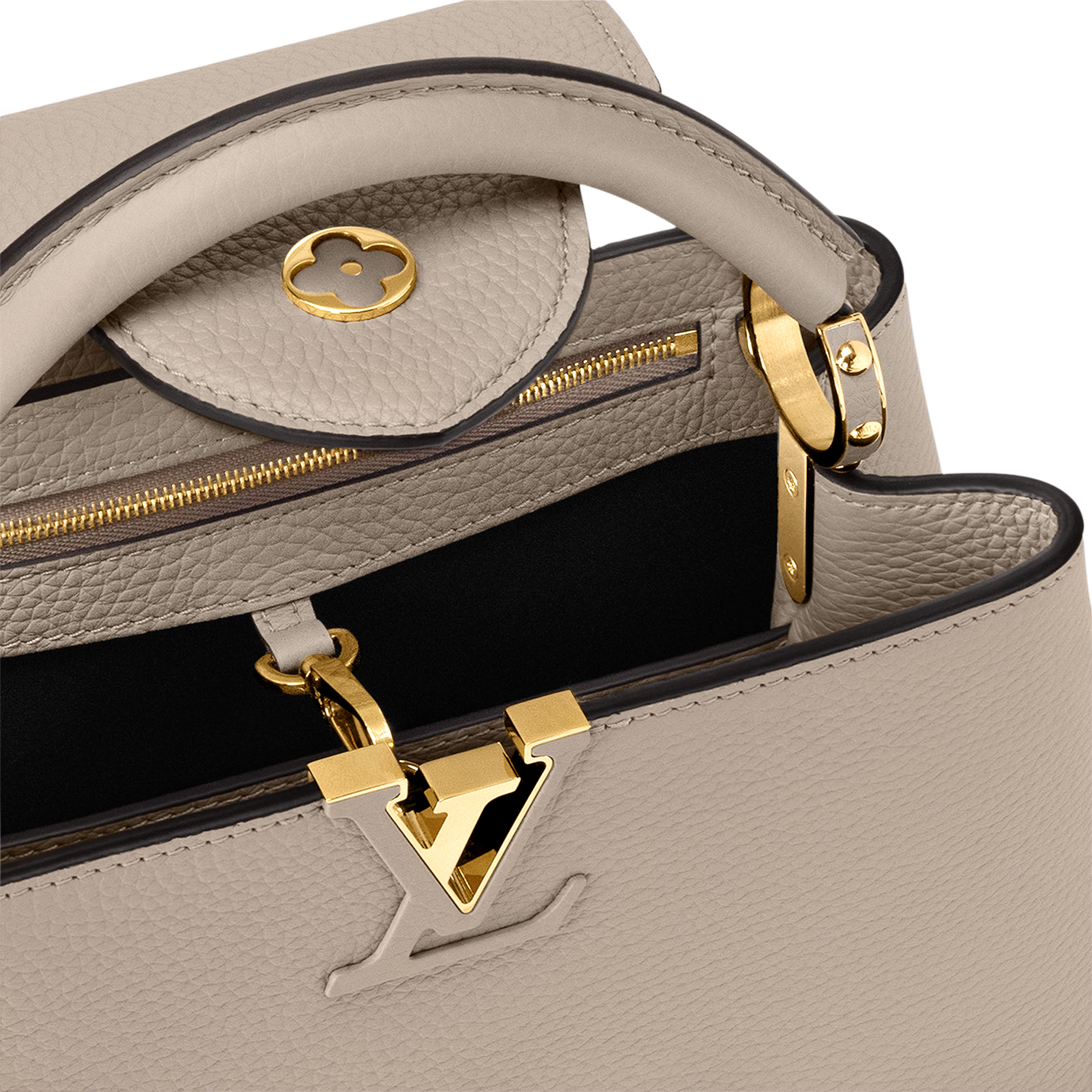Louis Vuitton Capucines BB Handbag – Galet Gray