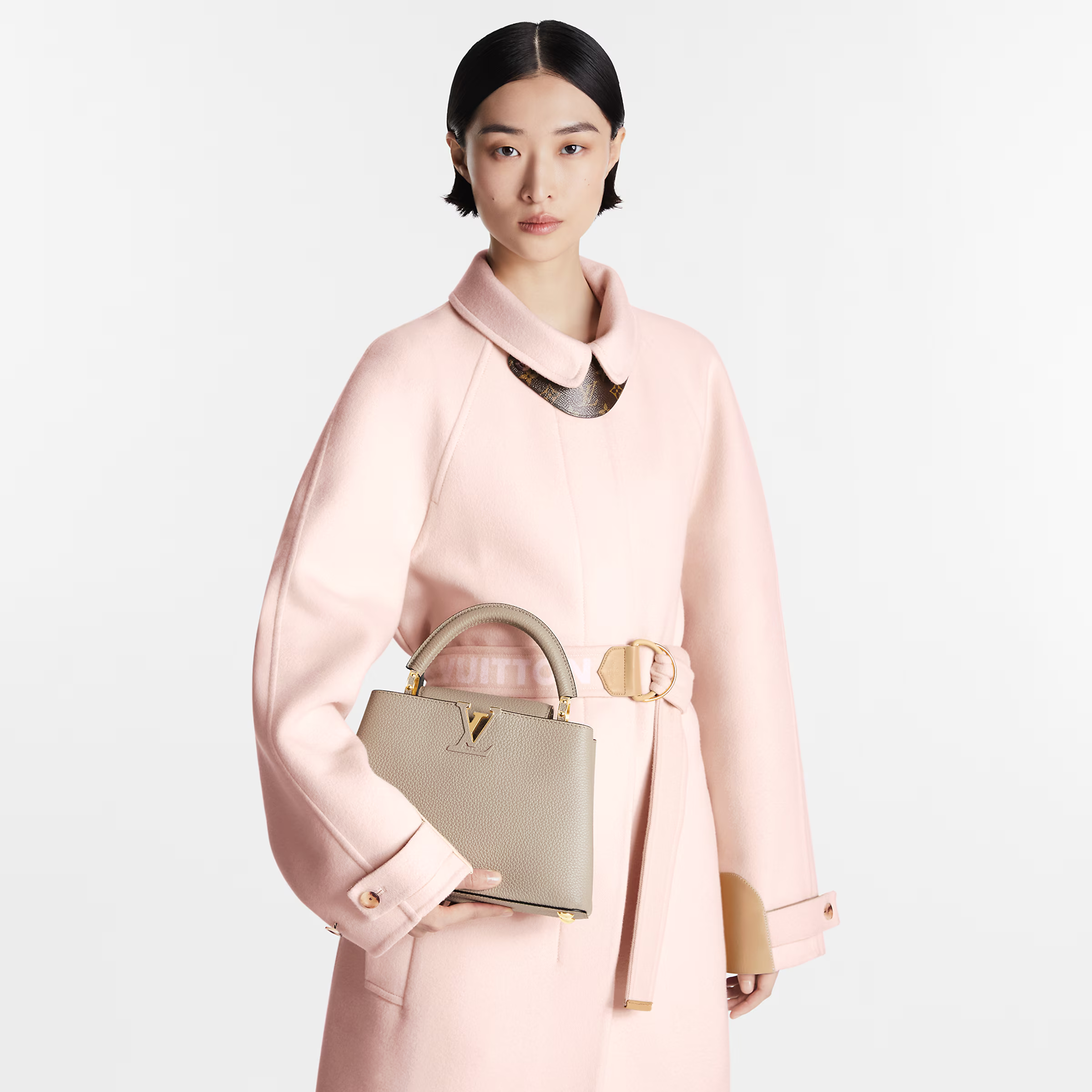 Louis Vuitton Capucines BB Handbag – Galet Gray