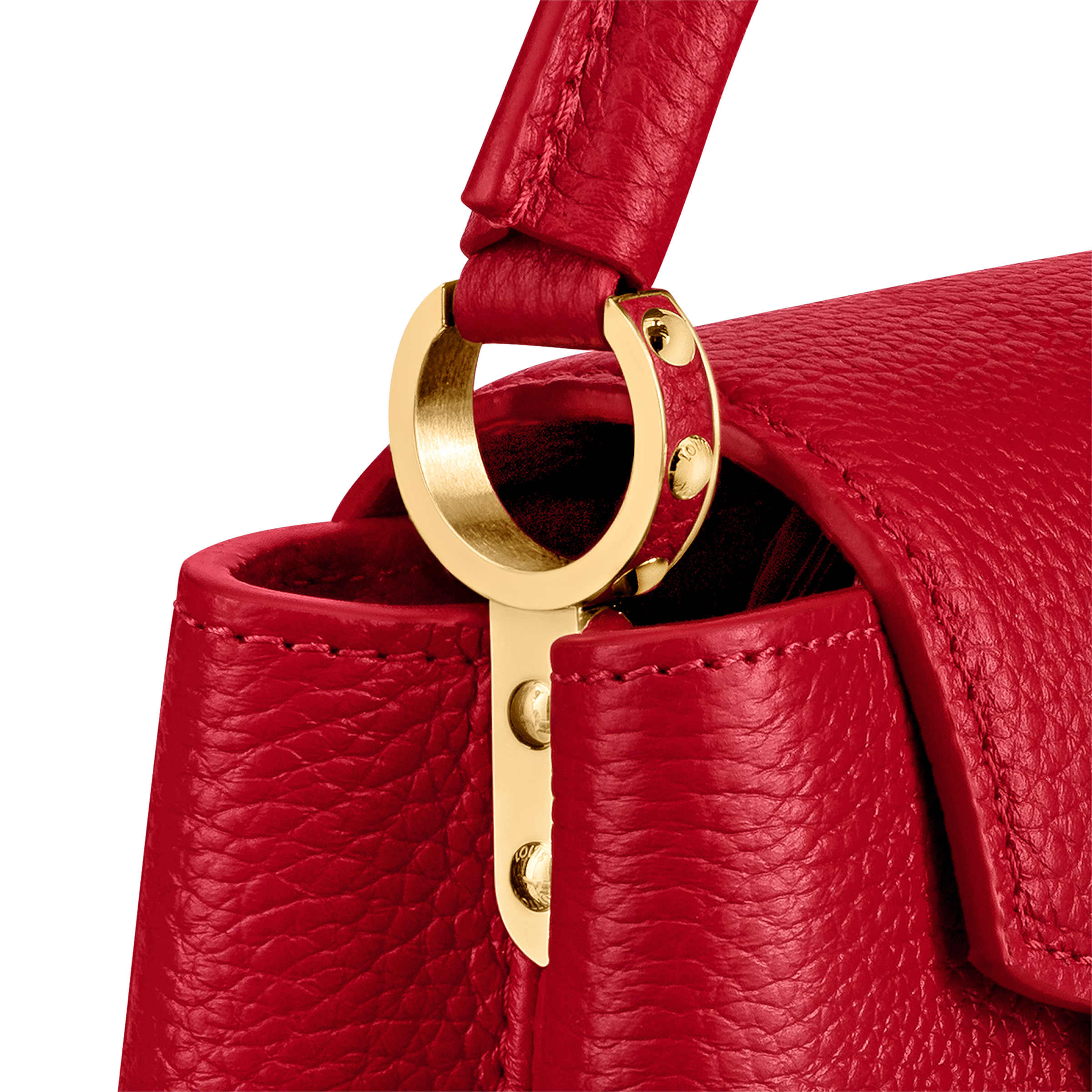 Louis Vuitton Capucines Mini Handbag – Scarlett Red