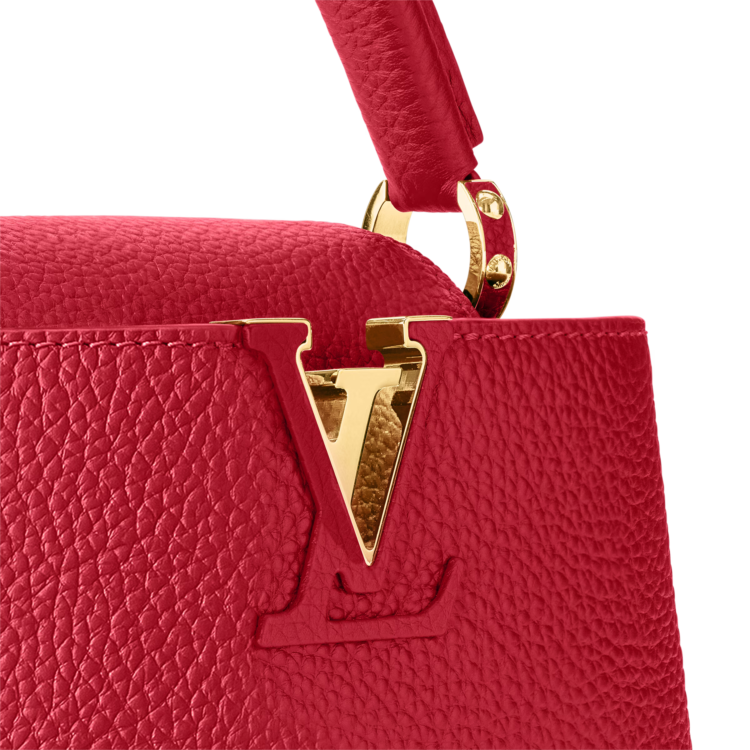 Louis Vuitton Capucines Mini Handbag – Scarlett Red
