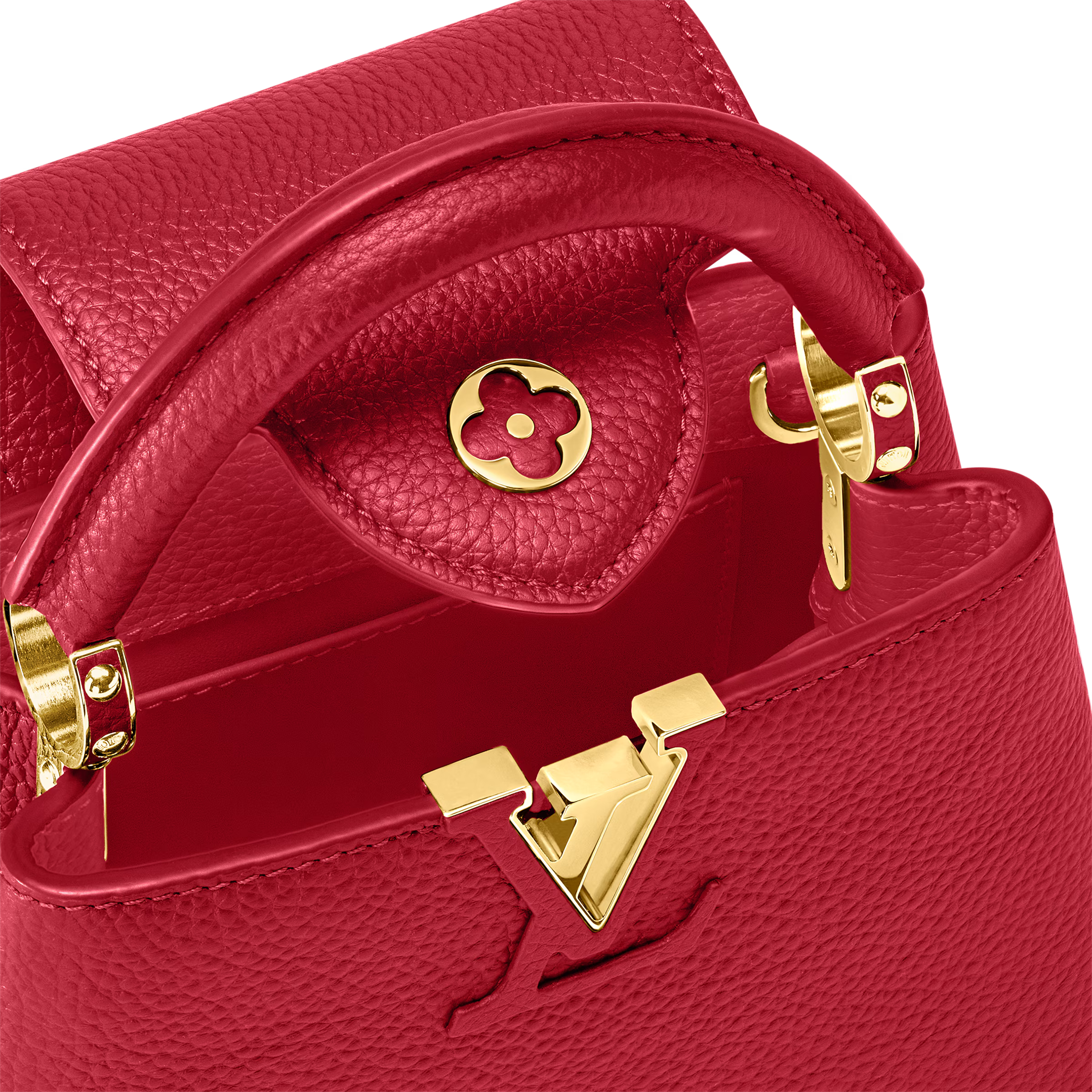 Louis Vuitton Capucines Mini Handbag – Scarlett Red