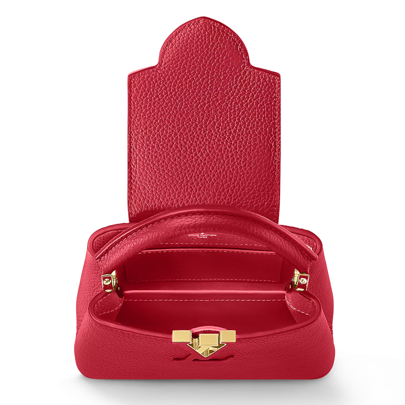 Louis Vuitton Capucines Mini Handbag – Scarlett Red