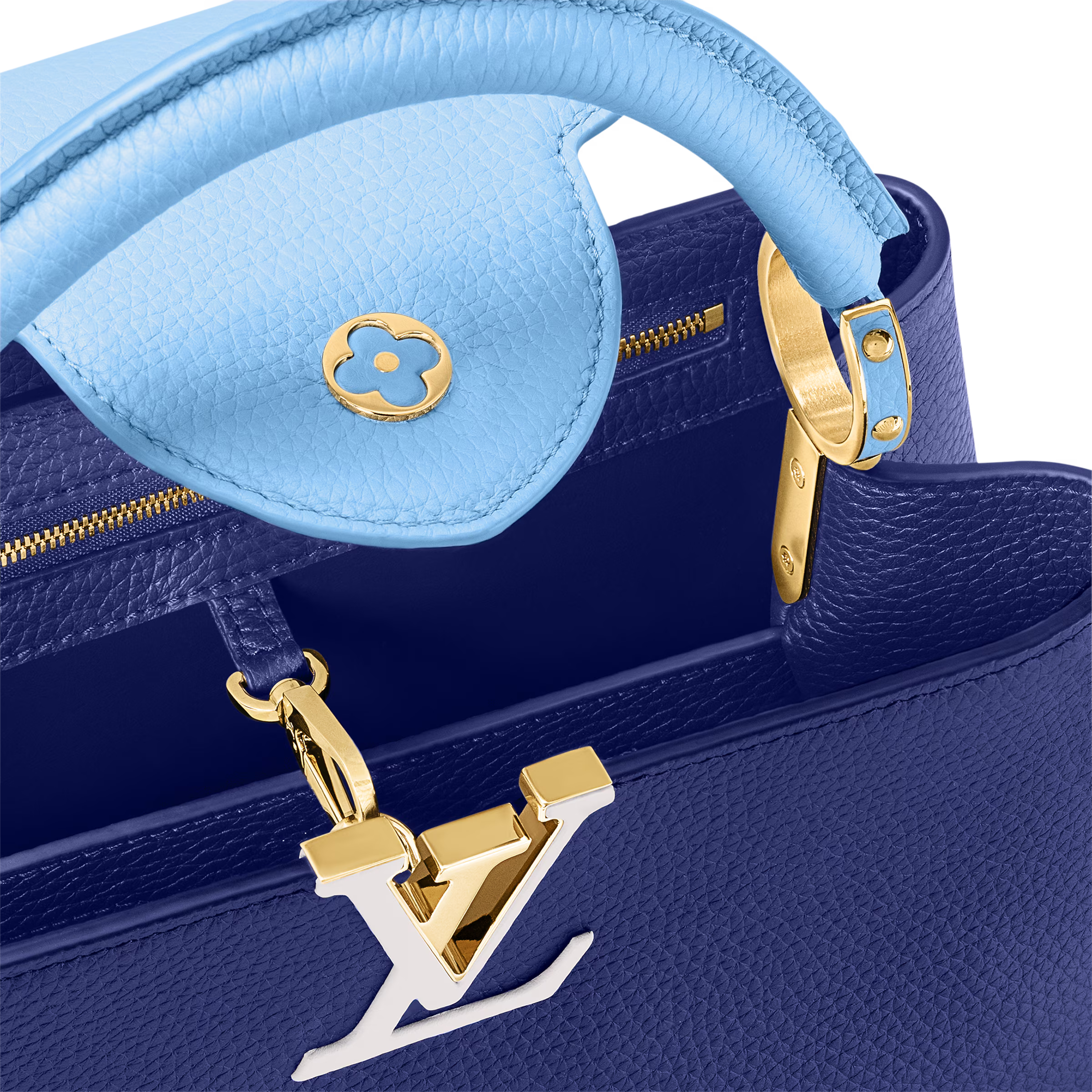 Louis Vuitton Capucines MM Handbag – Smalt Blue