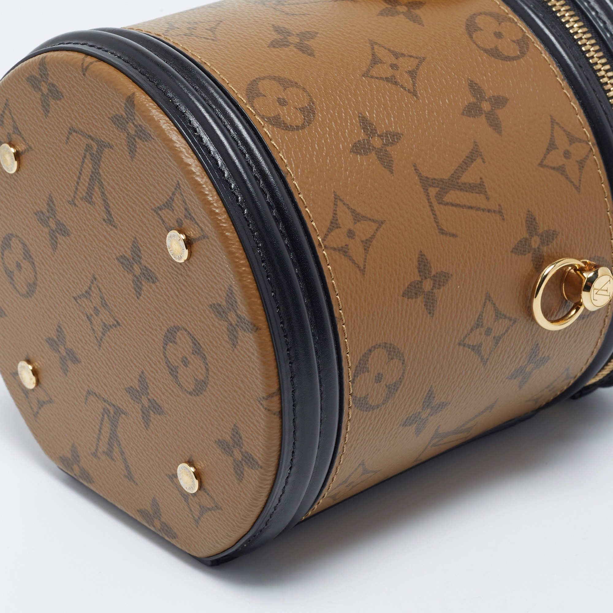 Louis Vuitton Cannes Handbag - Black/Brown