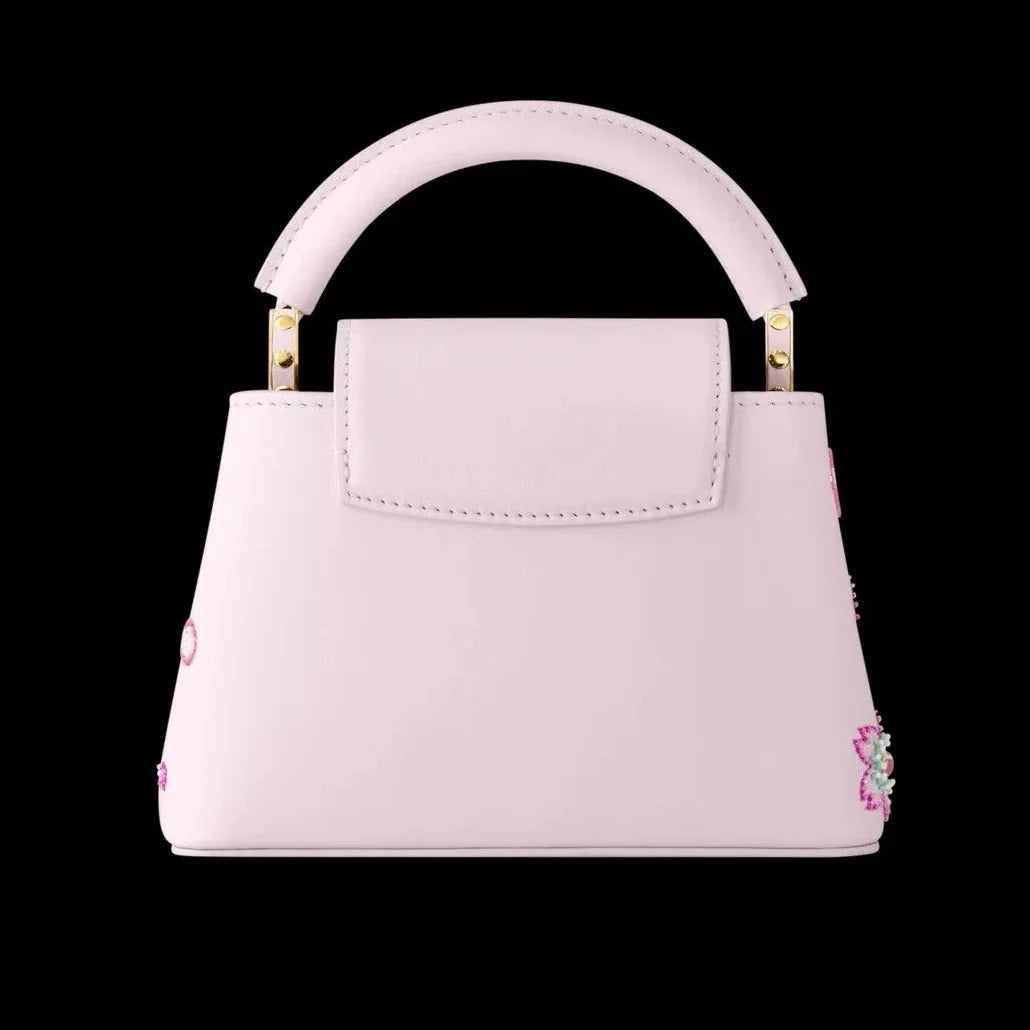Louis Vuitton x Takashi Murakami Capucines Mini Handbag – Pink