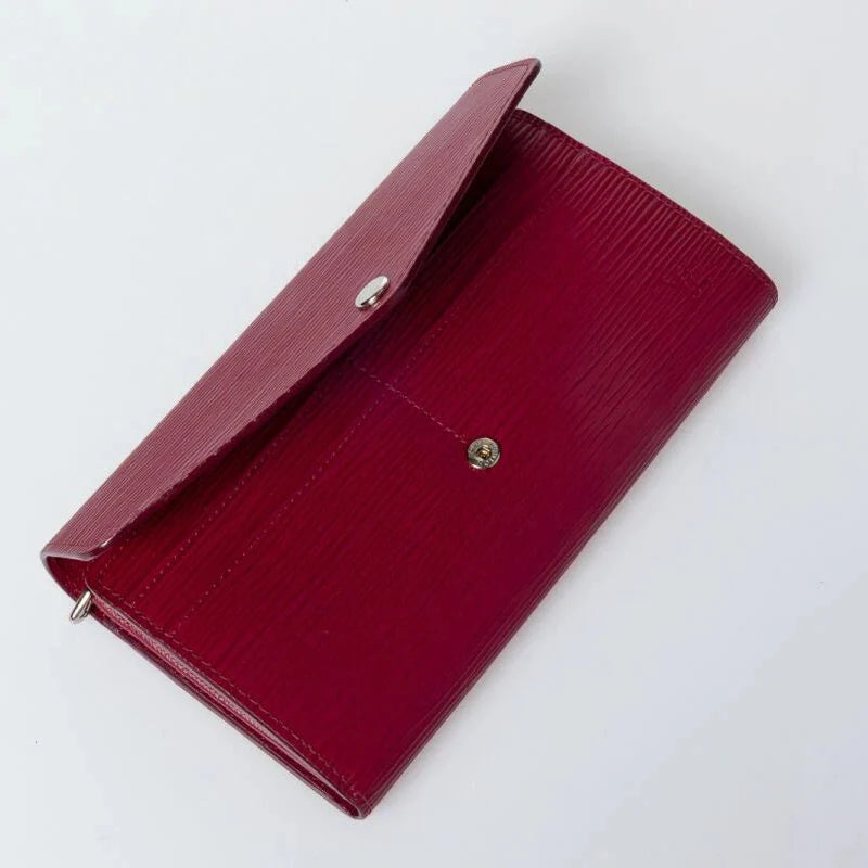Louis Vuitton Epi Leather Sarah Wallet - Fuchsia