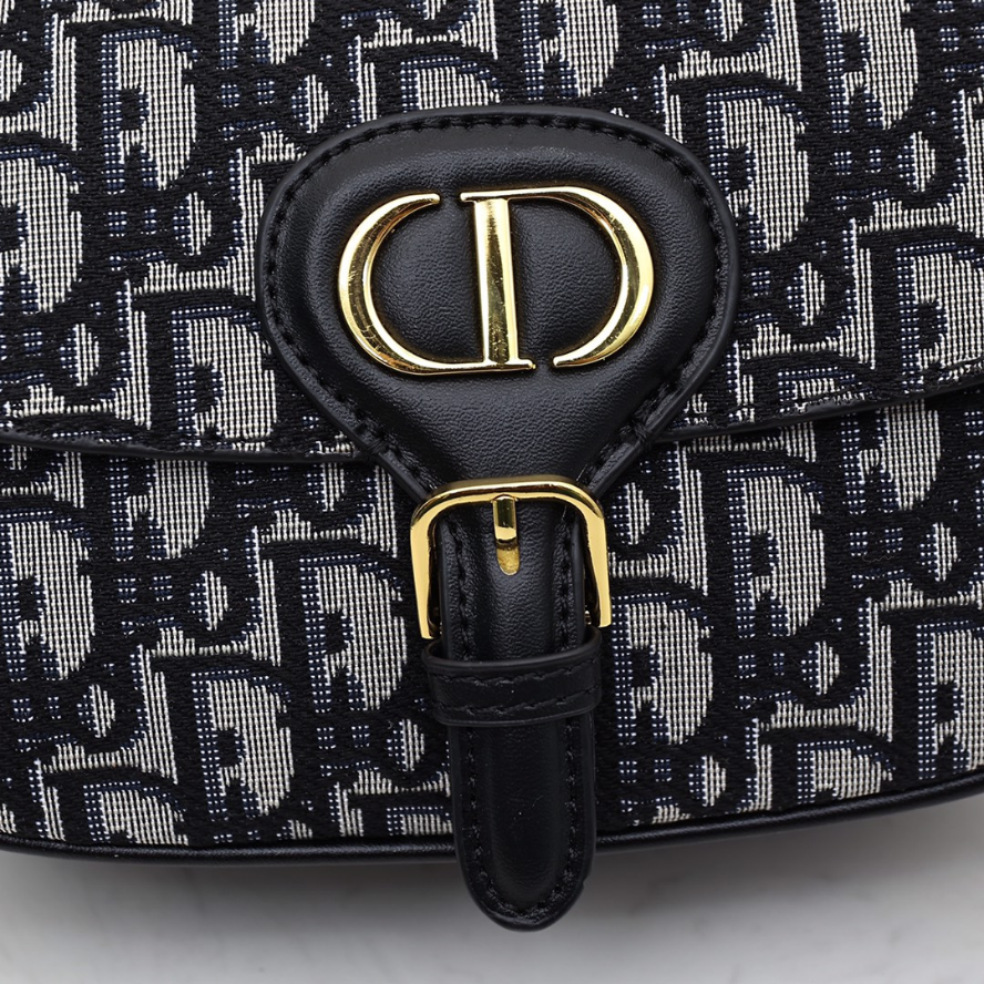 Dior Dior Bobby East-West Bag - Blue Dior Oblique Jacquard