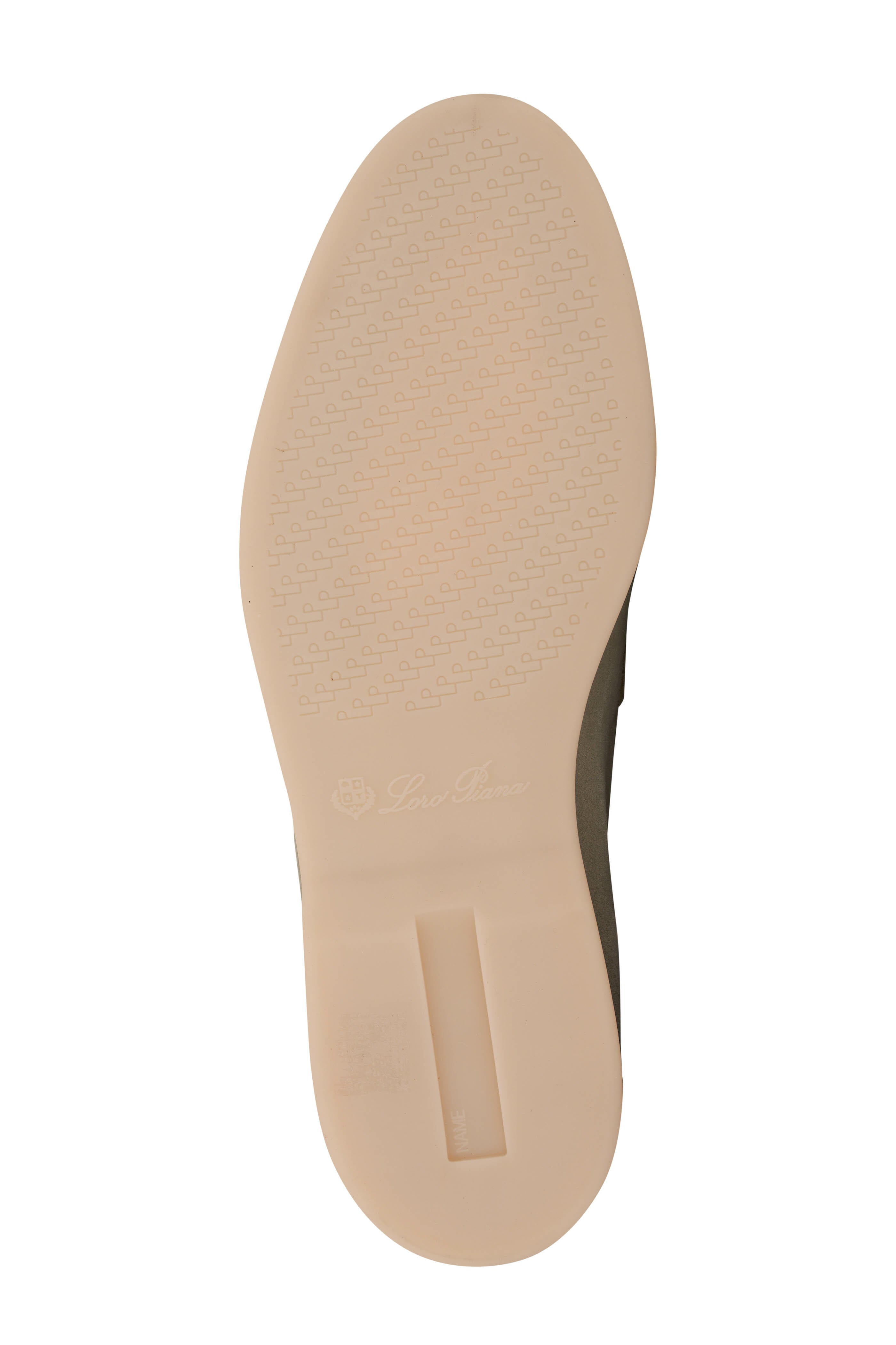 Loro Piana Summer Walk Suede Loafers - Powder Tea