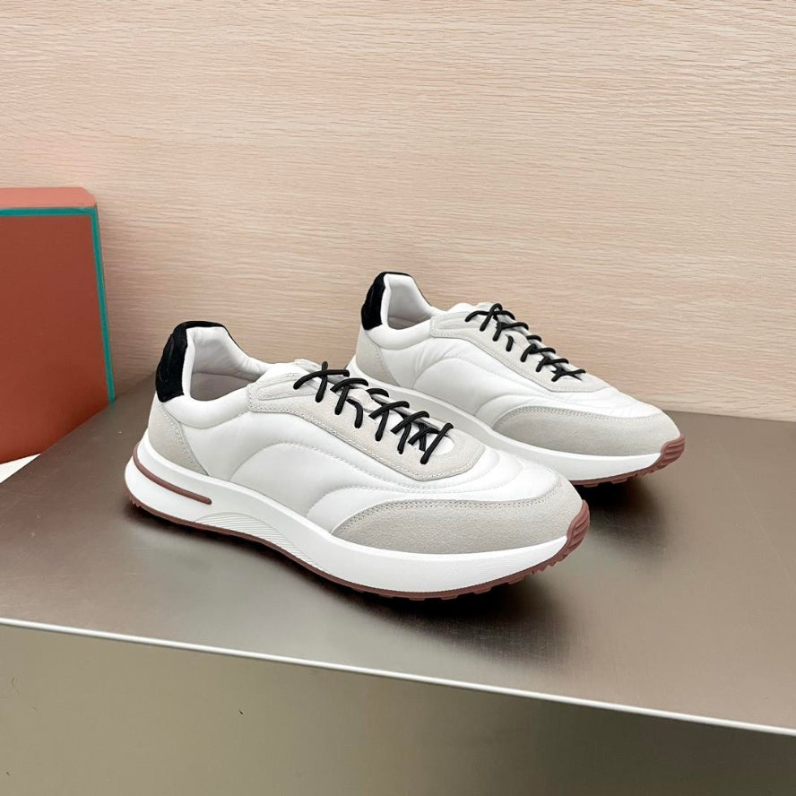 Loro Piana Week End Walk Microfibre Storm System® Sneakers -  White (1000)