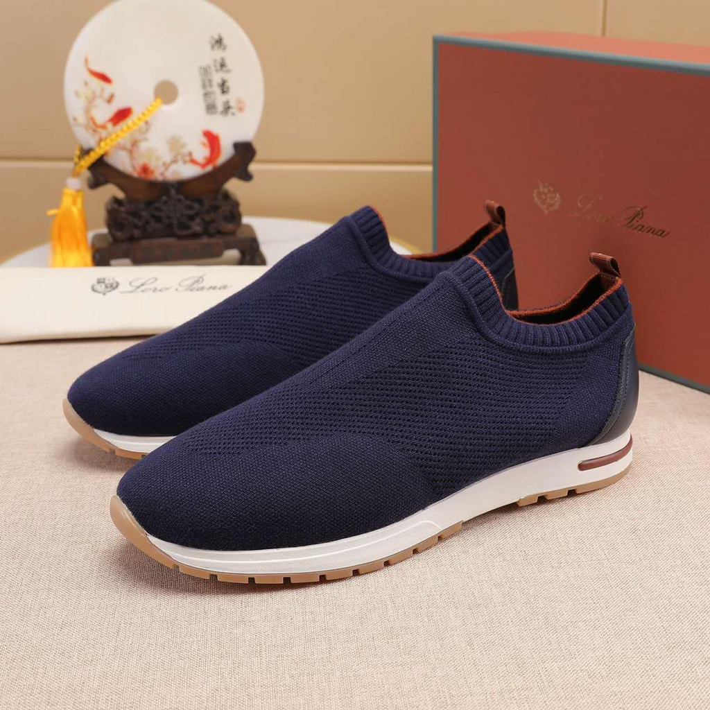 Loro Piana 360 LP Flexy Walk Sneaker - Galaxy Blue (F0VC)