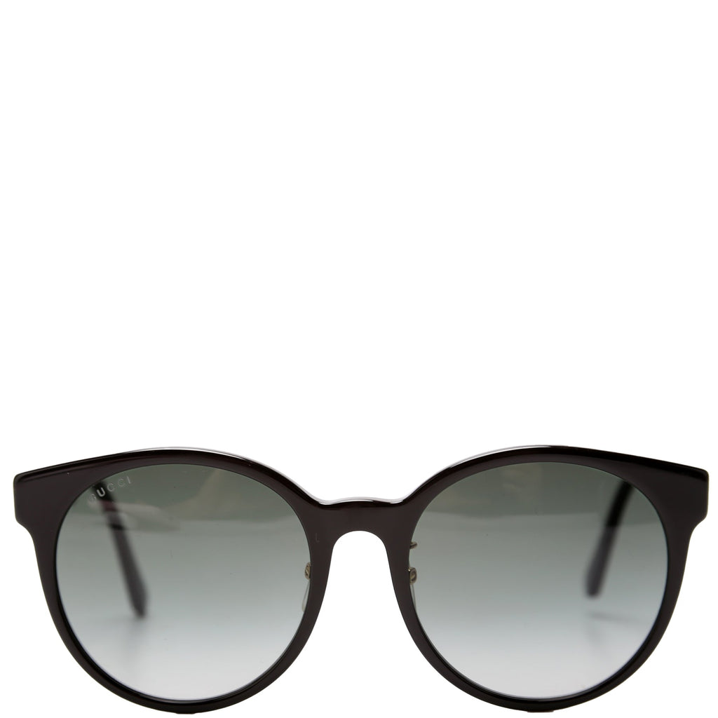 Gucci GG0416SK Round Black Sunglasses