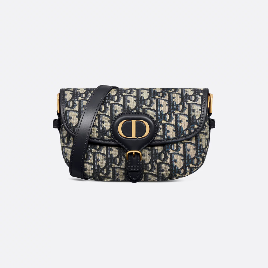 Dior Dior Bobby East-West Bag - Blue Dior Oblique Jacquard