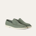 Loro Piana Summer Walk Suede Loafer - Frozen Fir (515Z)