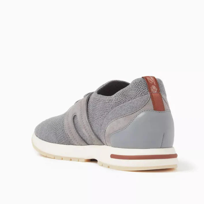 Loro Piana 360 LP Flexy Walk Wish® Virgin Wool Sneakers - Gray (002)