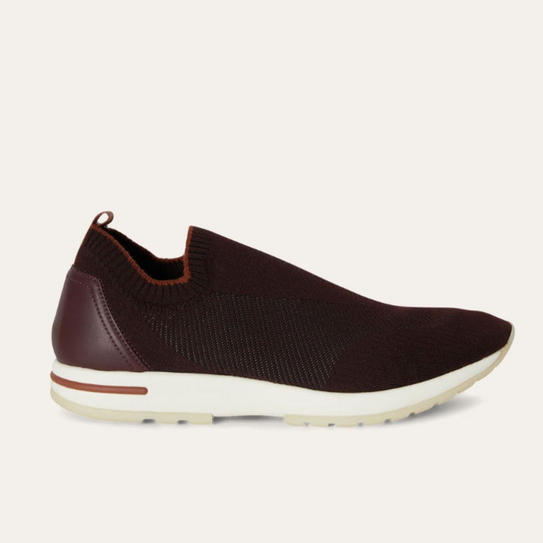 Loro Piana 360 LP Flexy Walk Wish® Wool Sneakers - Dark Claret (Q04V)