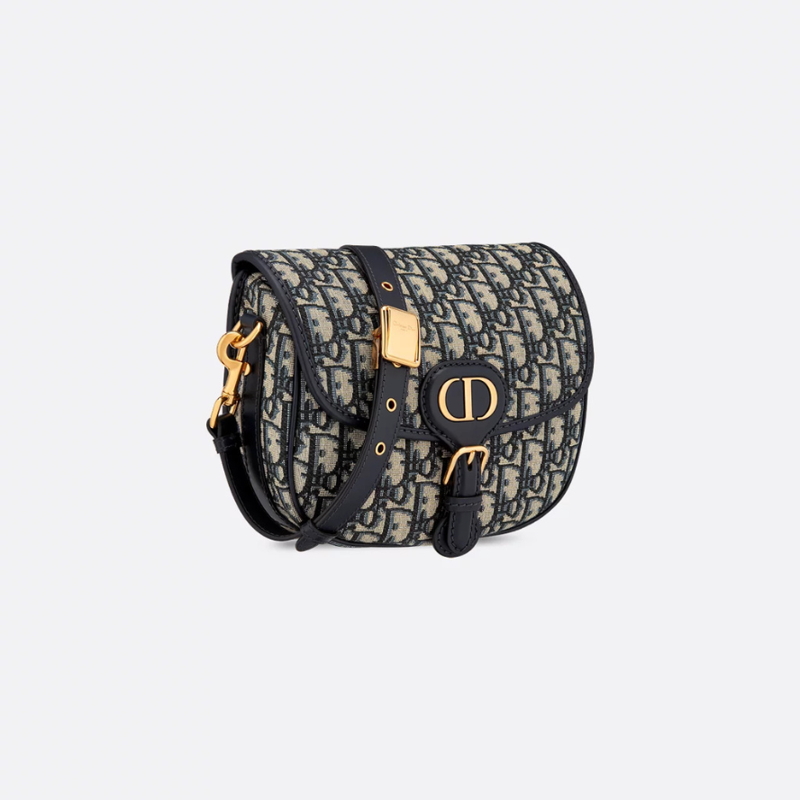 Dior Medium Dior Bobby Bag - Blue Dior Oblique Jacquard