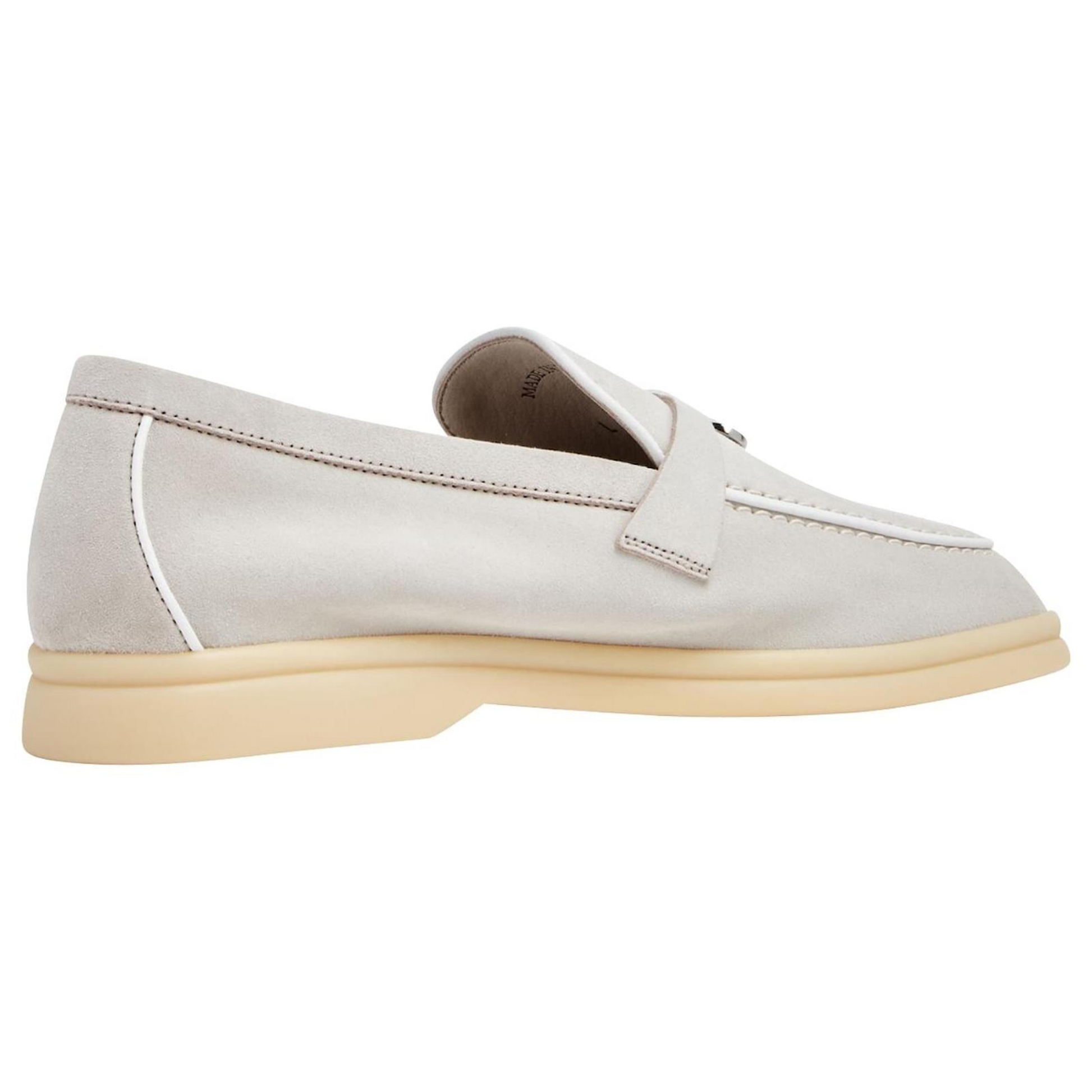 Loro Piana Summer Walks Suede Loafers - Pink Sand