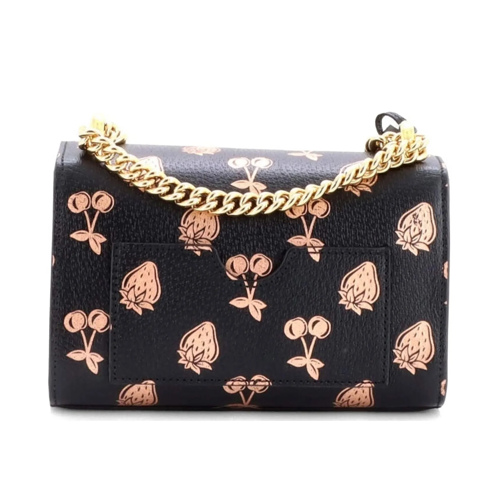 Gucci Padlock Small Berry Shoulder Bag – Black