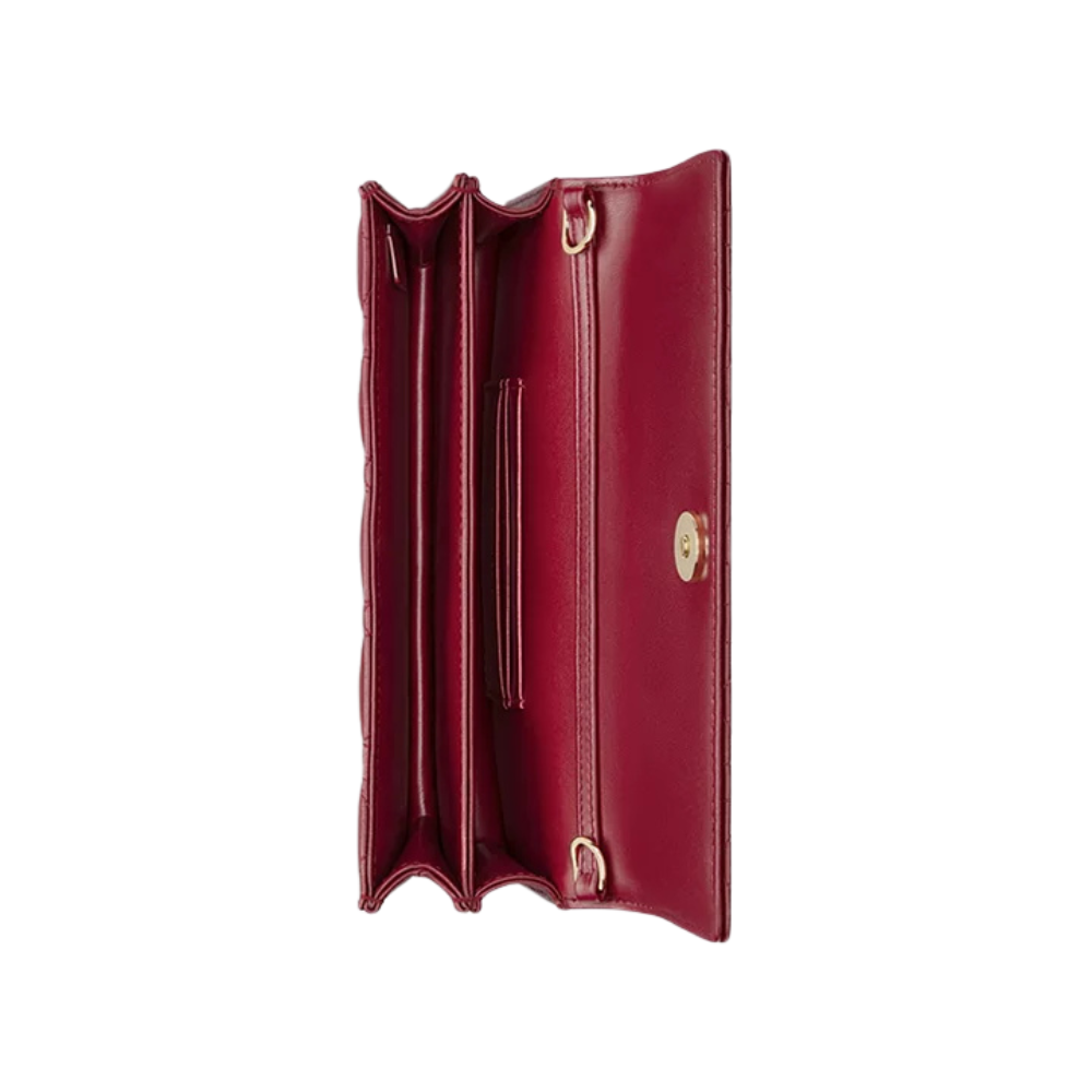 Dior My Dior Mini Bag Cannage Lambskin – Red