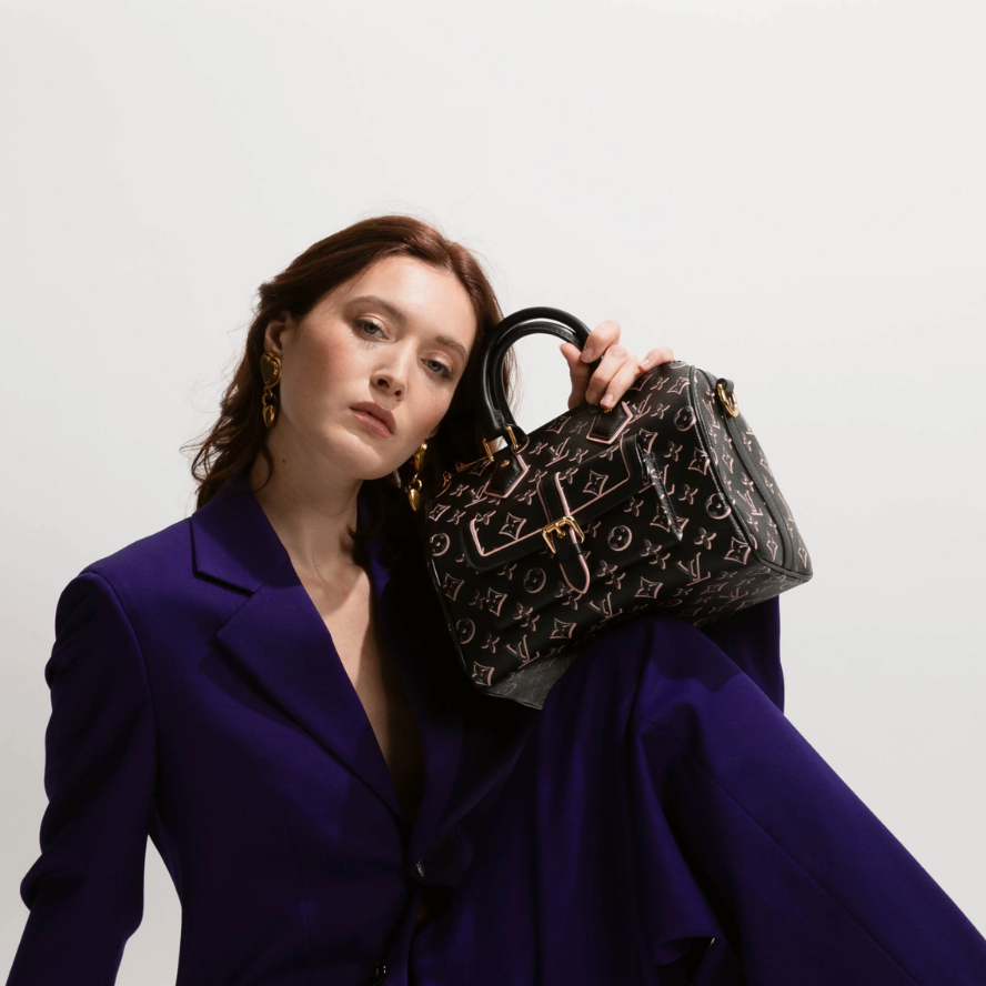 Louis Vuitton Monogram Fall for You Speedy Bandoulière 25 Handbag -  Black