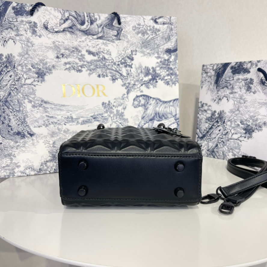 Dior Mini Lady Dior Bag - Black