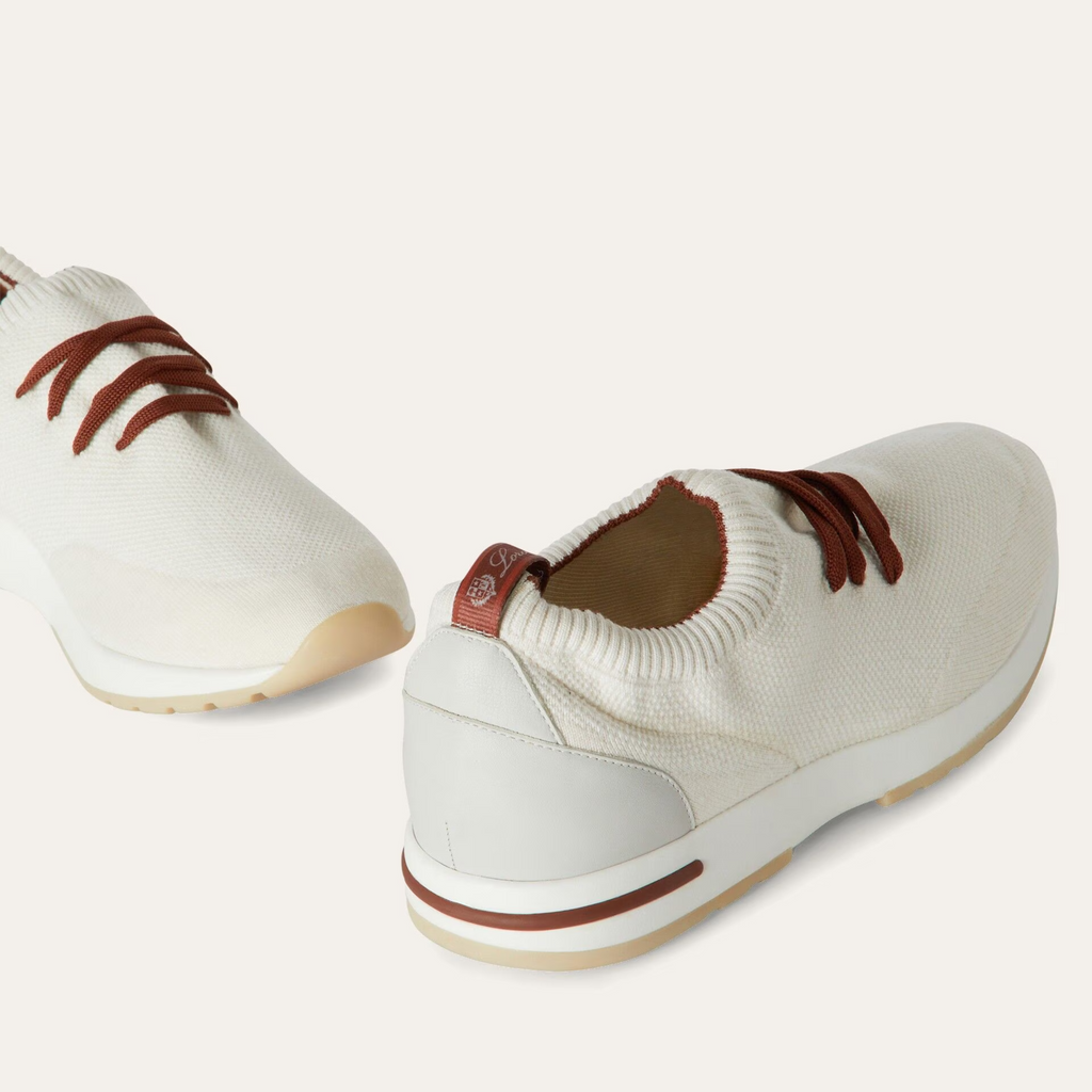 Loro Piana 360 LP Flexy Walk Wish® Wool Sneakers - White (1000)
