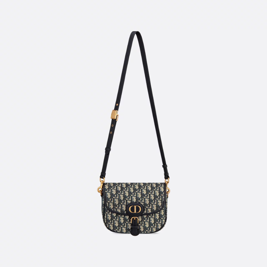 Dior Medium Dior Bobby Bag - Blue Dior Oblique Jacquard