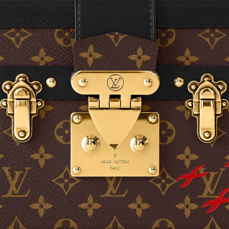 Louis Vuitton Petite Malle Shoulder Bag - Dark Brown