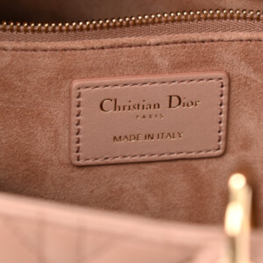 Dior Large Lady Dior Bag - Beige