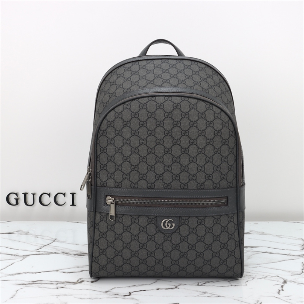 Gucci GG Medium Backpack  – Black