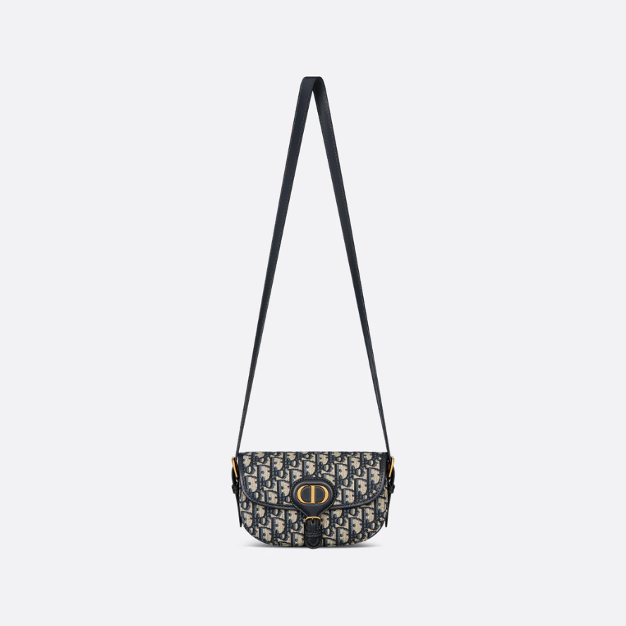 Dior Dior Bobby East-West Bag - Blue Dior Oblique Jacquard