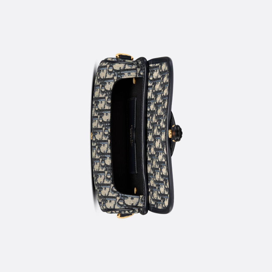 Dior Medium Dior Bobby Bag - Blue Dior Oblique Jacquard
