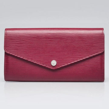 Louis Vuitton Epi Leather Sarah Wallet - Fuchsia