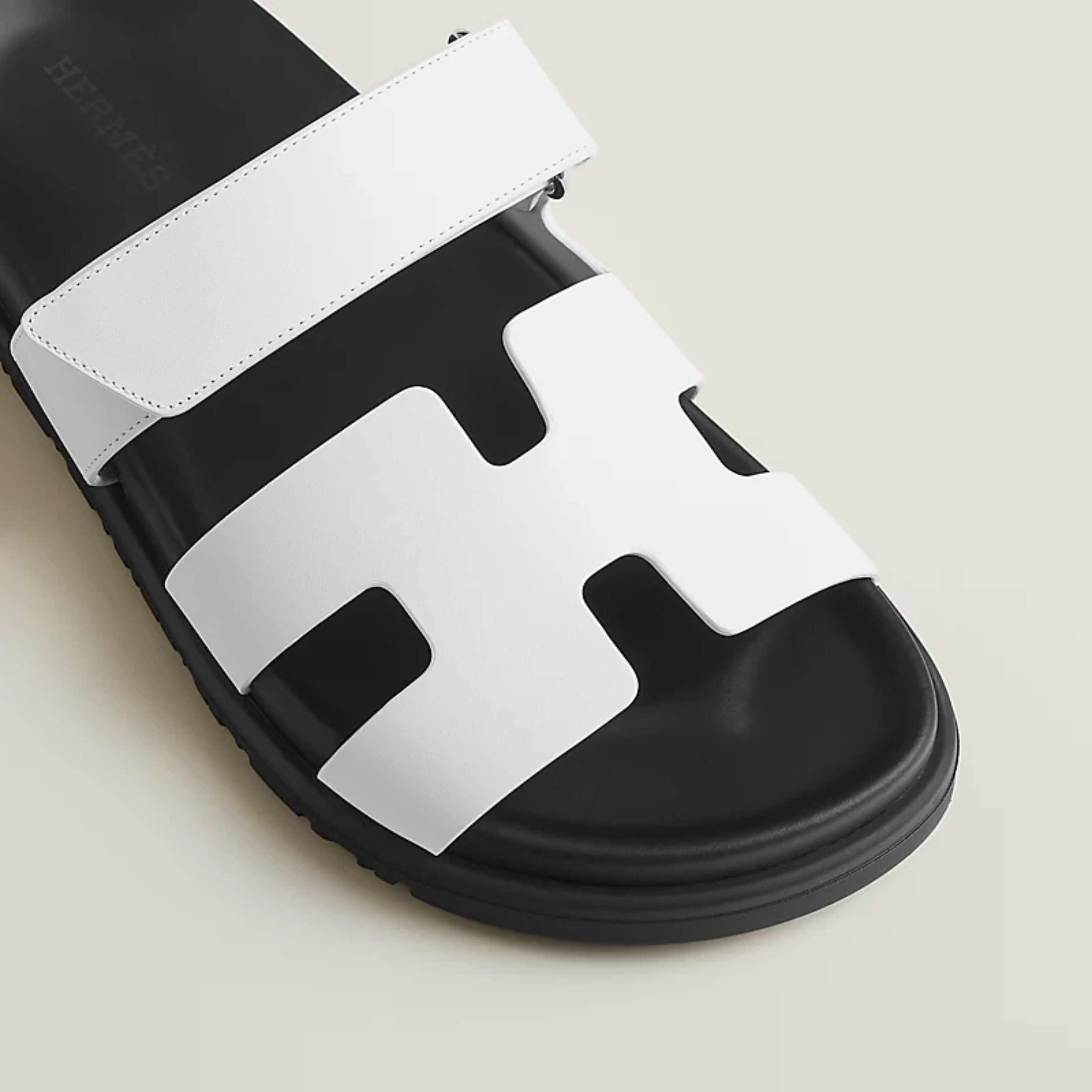 Hermes Chypre Sandal - Blanc