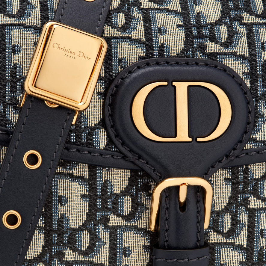Dior Medium Dior Bobby Bag - Blue Dior Oblique Jacquard