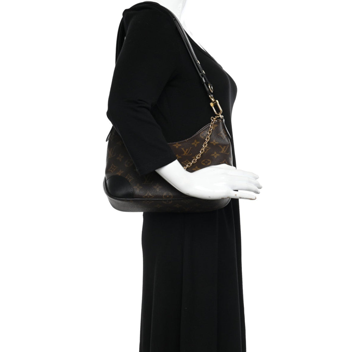 Louis Vuitton Boulogne NM Shoulder Bag - Black