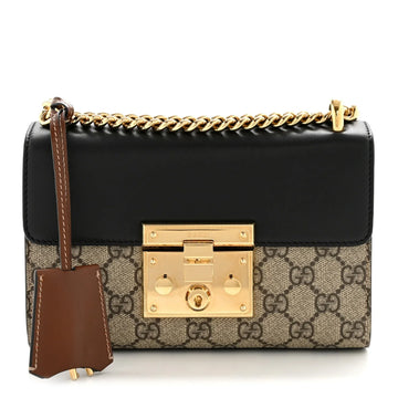 Gucci Padlock Small Shoulder Bag – Black