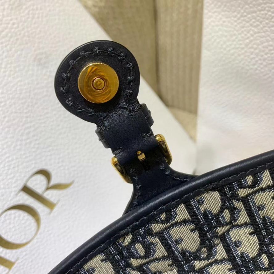 Dior Medium Dior Bobby Bag - Blue Dior Oblique Jacquard
