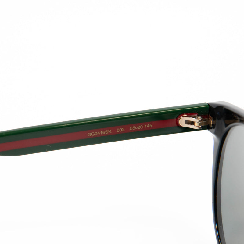 Gucci GG0416SK Round Black Sunglasses