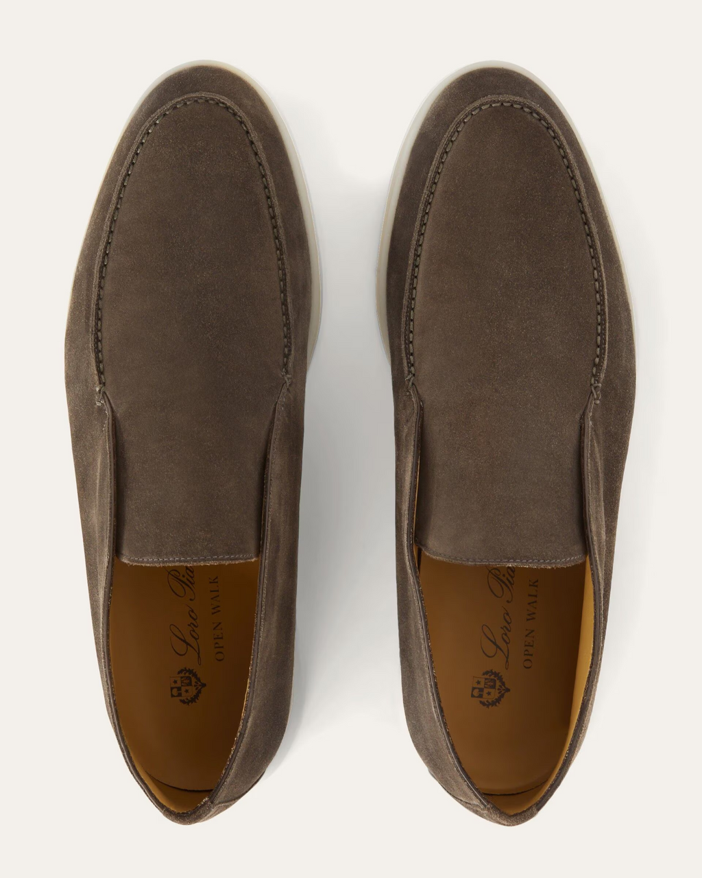 Loro Piana Open Walk Suede Ankle Boot - Warm Gray (MD84)